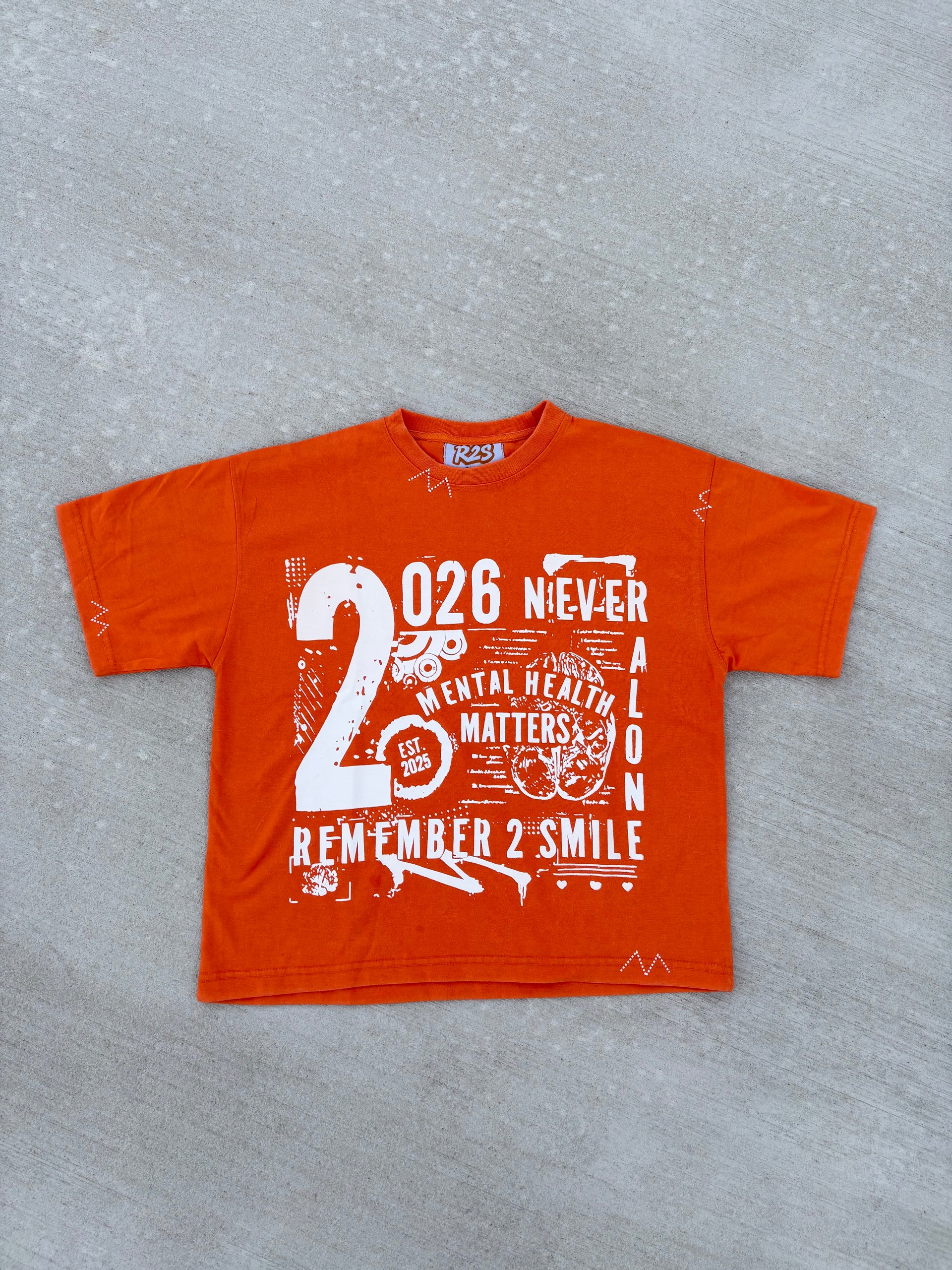 SPRING ORANGE R2S TEE