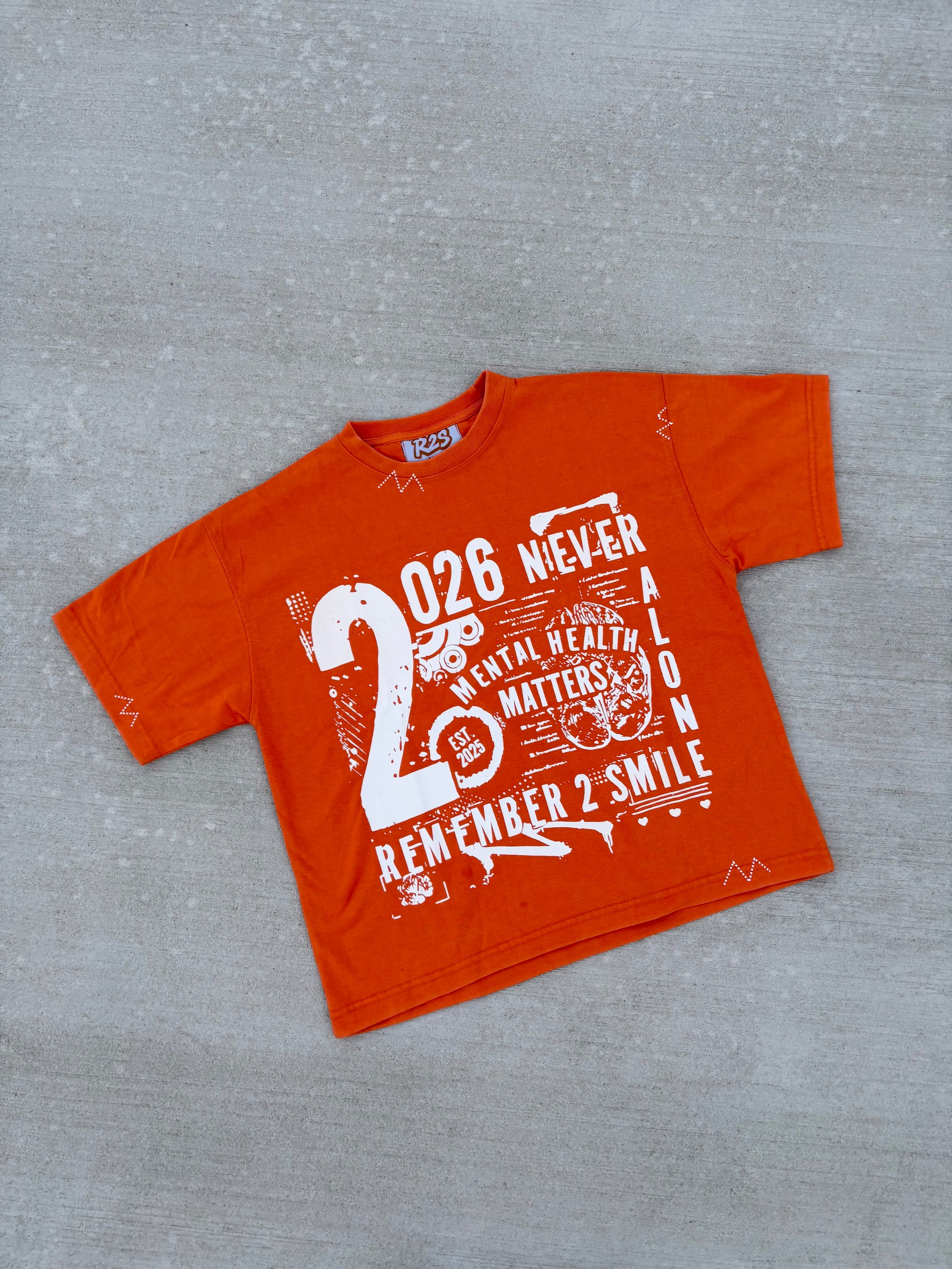 SPRING ORANGE R2S TEE